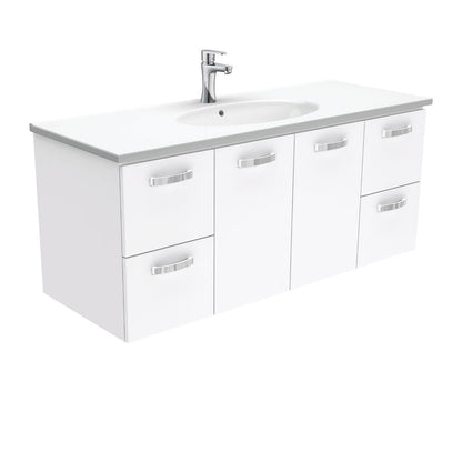 ROTONDO Ceramic 1200 UNI Wall Hung Cab with Handles 1TH