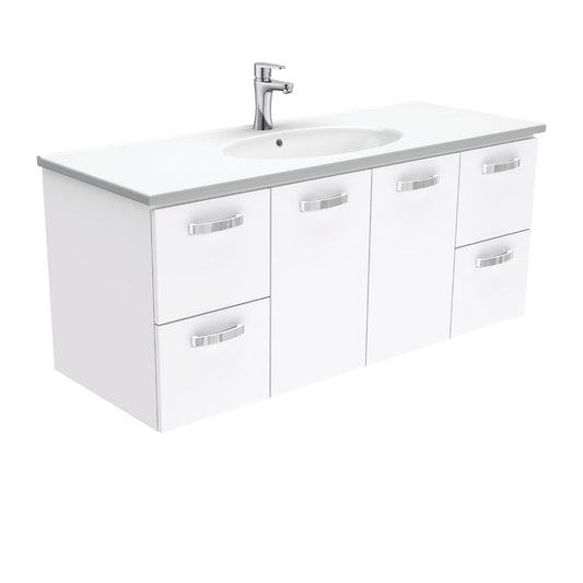 ROTONDO Ceramic 1200 UNI Wall Hung Cab with Handles 1TH