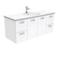 ROTONDO Ceramic 1200 UNI Wall Hung Cab with Handles 1TH