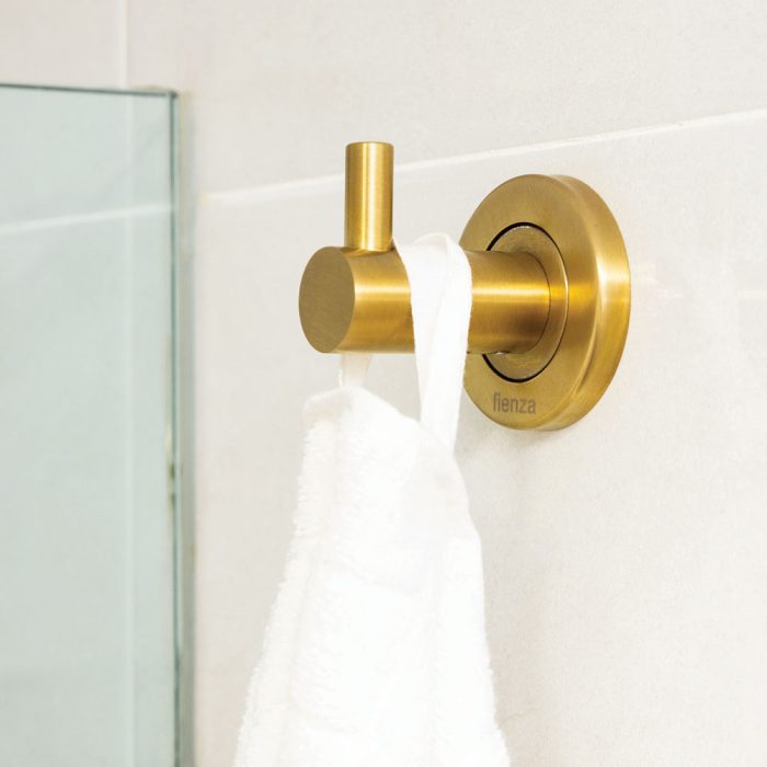 KAYA Single Robe Hook Urban Brass