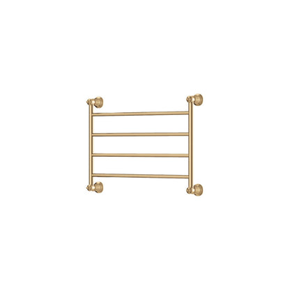 Lillian Heated Towel Rail, 600 x 450mm, Urban Brass