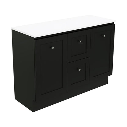 Newport Door & Drawer 1200 Double Bowl Floor Standing Vanity