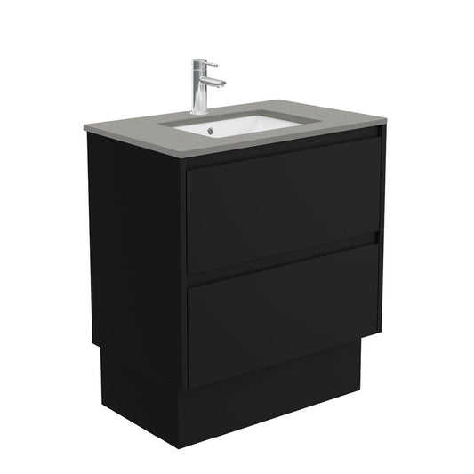 SARAH DOVE GREY AMATO 750 Satin Black Vanity On Kick 1TH