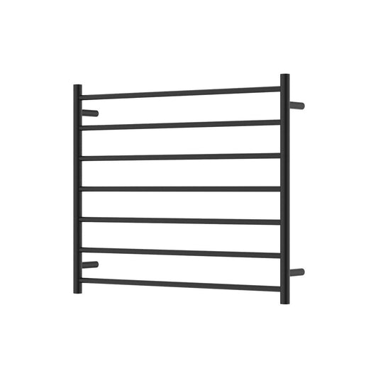 ISABELLA Heated Towel Rail 9075 Matte Black (7 Bars) 900x750x122mm
