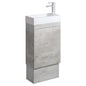 EDGE 450 INDUSTRIAL Vanity on Kick No Overflow