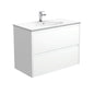 ROTONDO AMATO 900 Matte White Vanity Wall Hung 1TH