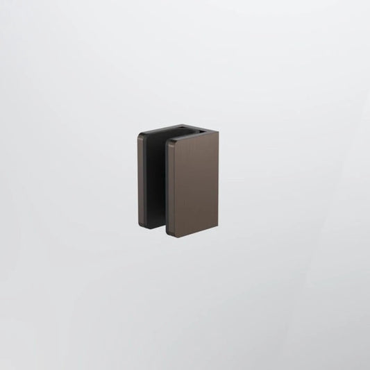 Caroma Shower Glass U Bracket - Brushed Bronze