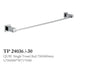 QUBI 750mm Single Towel Rail In Chrome