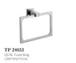QUBI Towel Ring in Chrome