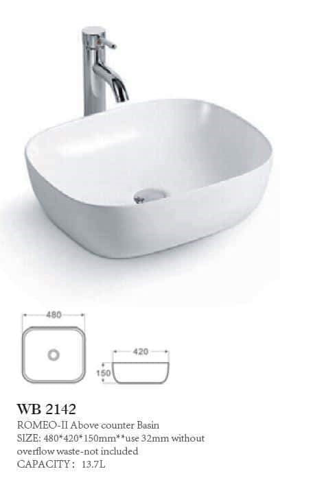 ROMEO-II Above Counter Basin