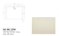 1200 x 900mm SMC Shower Base with White ABS Waste
