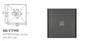 995mm SMC Tile Tray with S/Grate and SB-WASTE (2 boxes)