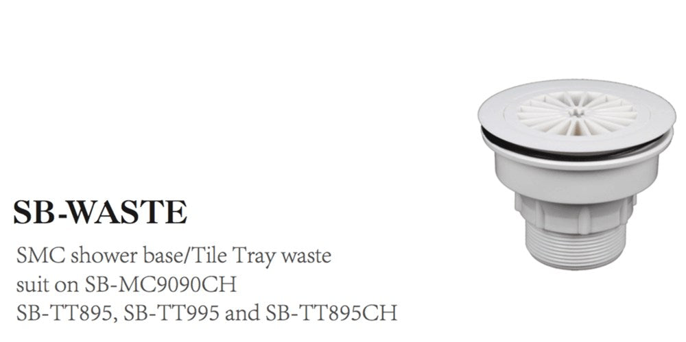Shower Base Waste without Cover