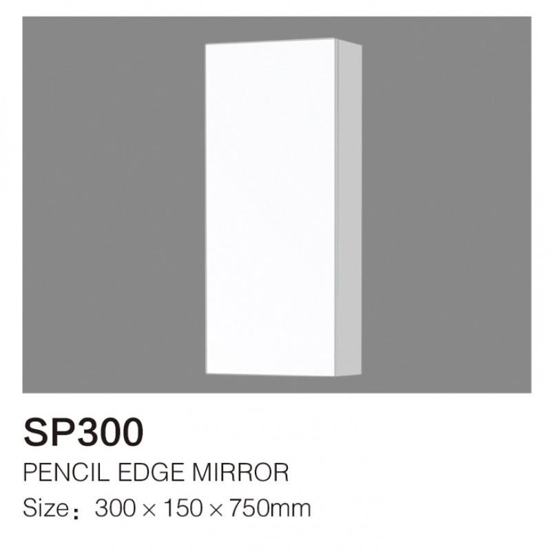 SP300 Pencil Edge Mirror Shaving Cabinet