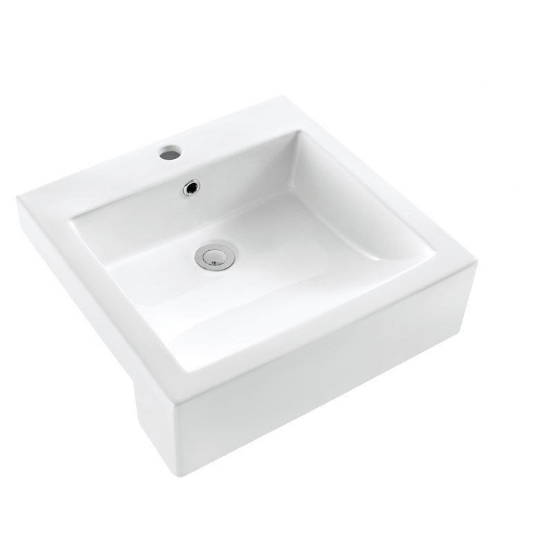 TB-207 Semi Recessed Basin 510*495*160mm