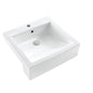 TB-207 Semi Recessed Basin 510*495*160mm