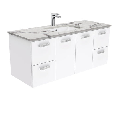 SARAH CALACATTA MARBLE 1200 UNICAB Wall Hung Cab 1TH