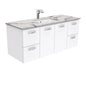 SARAH CALACATTA MARBLE 1200 UNICAB Wall Hung Cab 1TH