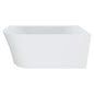 CHLOE 1400 Acrylic Corner Bath Left Hand Gloss White 1400 x 750 x 600 mm