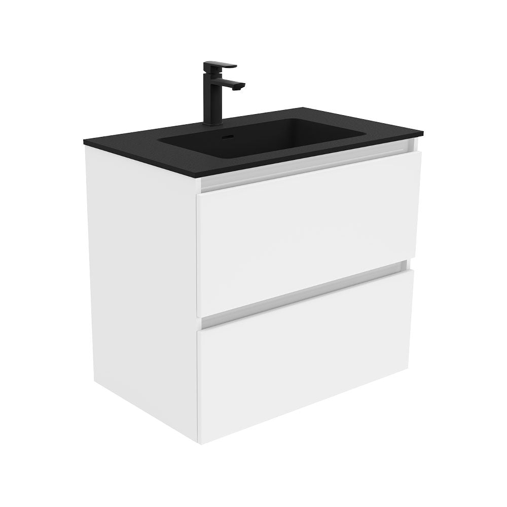 MONTANA Solid Surface 750 QUEST 2 Drawer Wall Hung Cab 1TH
