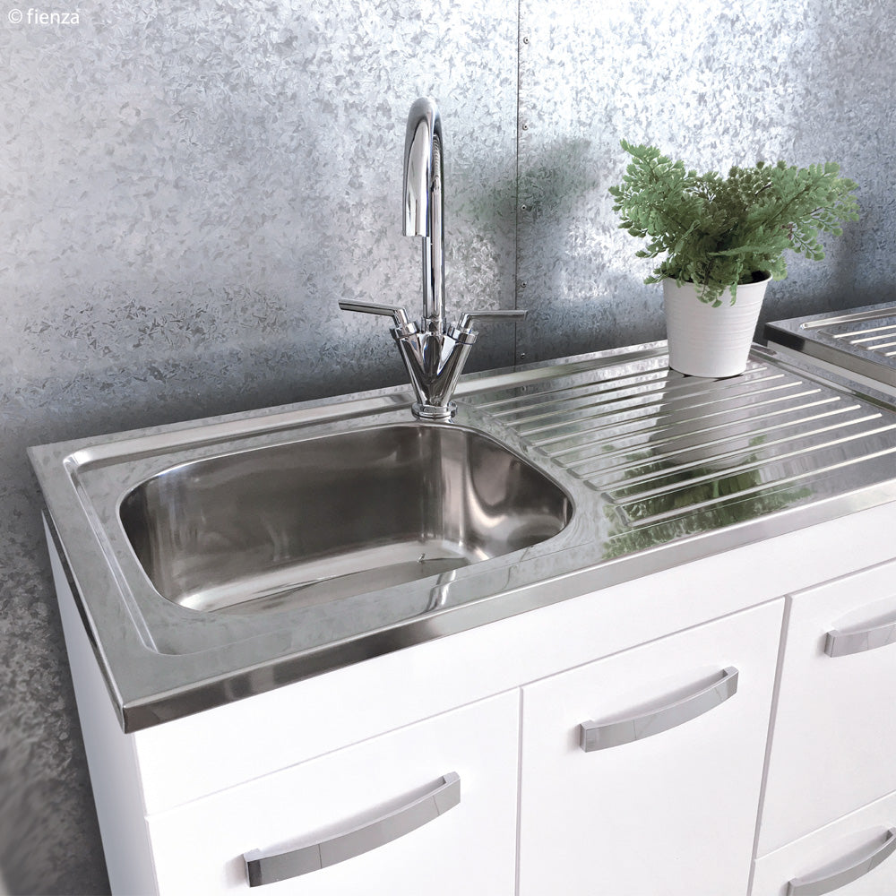 CITI 900 EDGE INDUSTRIAL Vanity on Kick Solid Doors Right Hand Drawers NTH