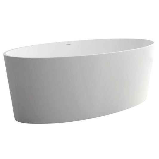 LEXY Stone Bath 1600 x 750 x 600mm with Overflow