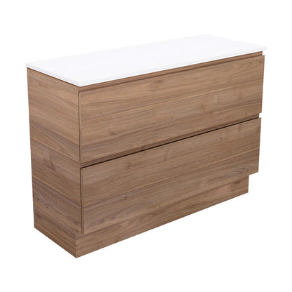 Carmen All Drawer 1200 Double Bowl Floor Standing Vanity