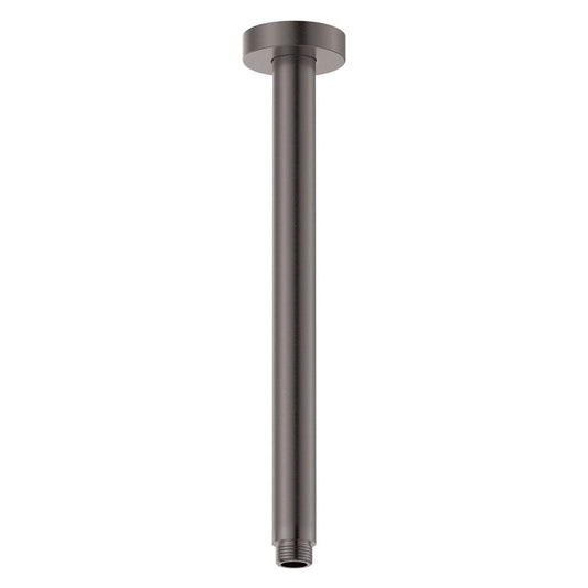 Round 300mm Shower Dropper Gun Metal