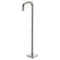 Tono Floor Mounted Bath Outlet, Brushed Nickel