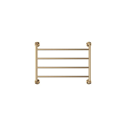 Lillian Heated Towel Rail, 600 x 450mm, Urban Brass
