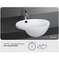 TB-222 Semi Recessed Basin 430*430*150mm