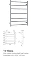 JESS NonHeated T/Ladder Rnd SS