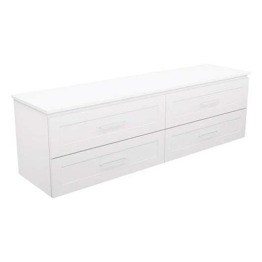 Newport All Drawer 1800 Double Bowl Wall-Hung Vanity