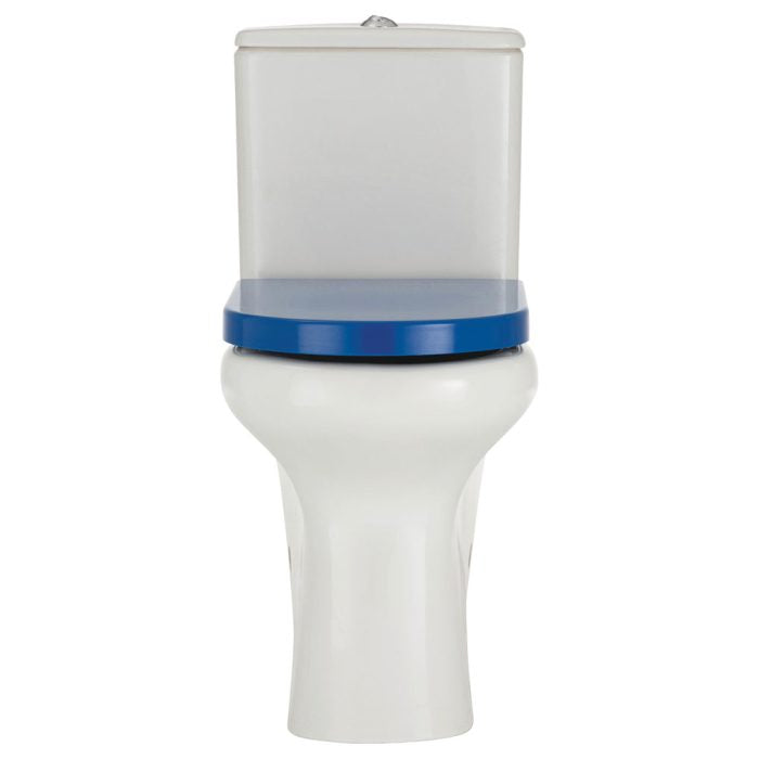 RAK Compact Back-to-Wall Toilet Suite, Blue