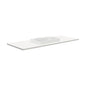 SARAH Semi Inset CRYSTAL PURE 1200mm Basin Top ONLY 1TH