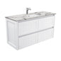 SARAH CALACATTA MARBLE 1200 HAMPTON Wall Hung Cab 1TH