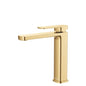 Tono Medium Basin Mixer, Urban Brass