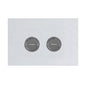 R&T Buttons - Pneumatic Glass white