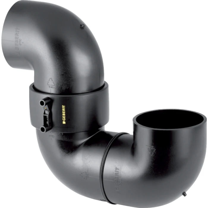 Geberit trap for WC, horizontal outlet, can be aligned