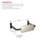 Disabled Toilet Back Rest with Cushion