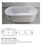 VIVO 1700mm Free Standing Bath