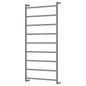 KAYA Round Heated Towel 60120 Gun Metal (9 Bars) 600x1200x100mm