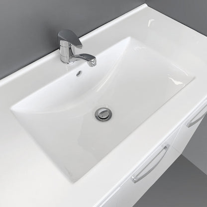 Dolce Unicab 1500 Single Bowl Vanity On Kickboard