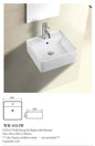 COCO Wall Hung Basin with Brackets