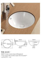 RENO Glazed Undermount Basin