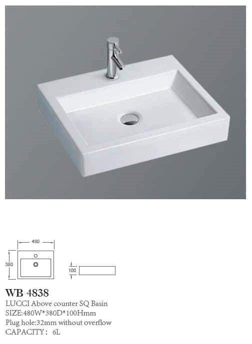 LUCCI Above Counter Basin