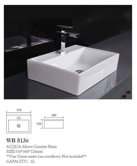 ACQUA Above Counter Basin