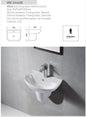 VOLA Wall Hung Basin W/Shroud