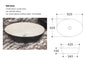 CELINE Above Counter Basin  **Internal - White, External - Black**    **Use 32mm no Overflow Waste** Capacity: 14L