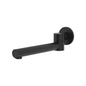HUSTLE Swivel Bath Outlet 240mm Matte Black
